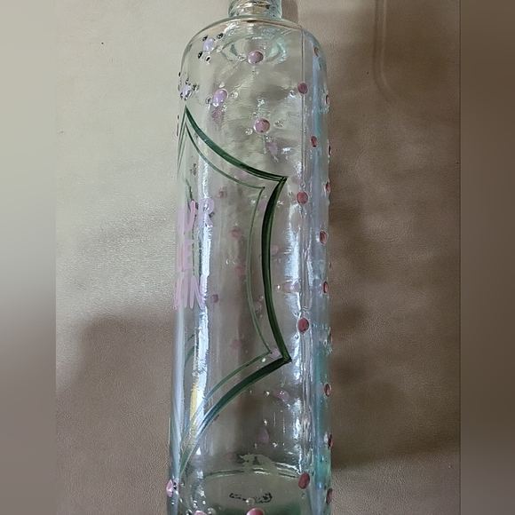 Casafina Hands Painted Wine Bottle - Picture 2 of 4